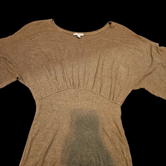 Bordeaux Women’s Dolman Sleeve Top Size Small Taupe - Picture 3 of 4